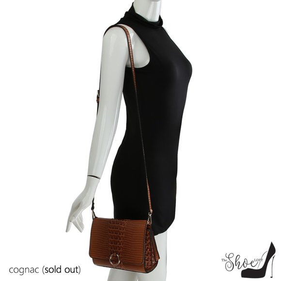 Croc Embossed Sunset Crossbody Bag - Picture 5 of 16